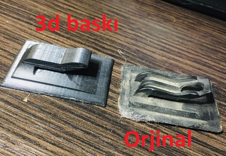 BMW Orta Çubuk Sabitleme Plastiği ABS Baskı 00569