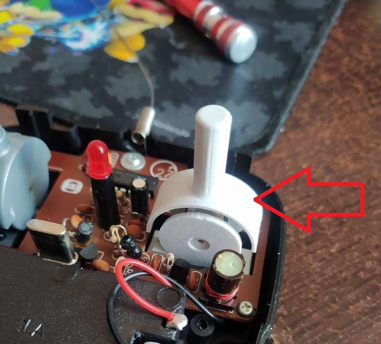 RC Kumanda Kolu joystiği 2 Adet ABS Baskı 00883