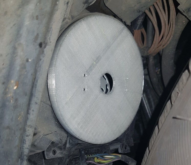 BMW 1 Serisi (F20) için kısa far kapağı ABS Baskı 01502