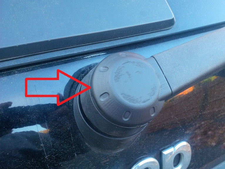 Jeep Arka Silecek Kapağı ABS Baskı 00660