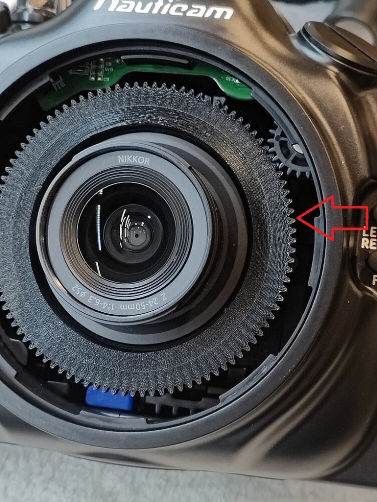Nikon 24-50Z Yakınlaştırma Dişlisi PLA Baskı 01600