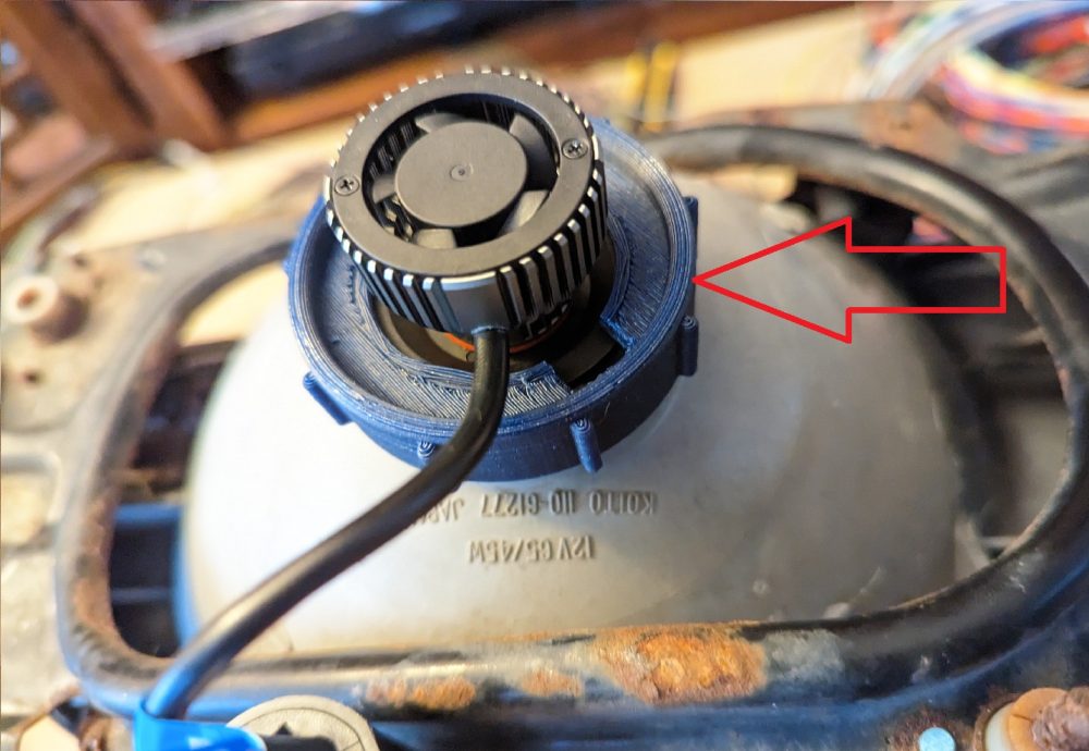 Toyota Camry Far Tutucu Braket ABS Baskı 00768