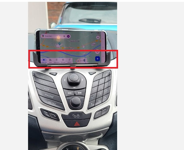 Ford Fiesta Mk7 CD yuvası telefon tutucusu ABS Baskı 00372