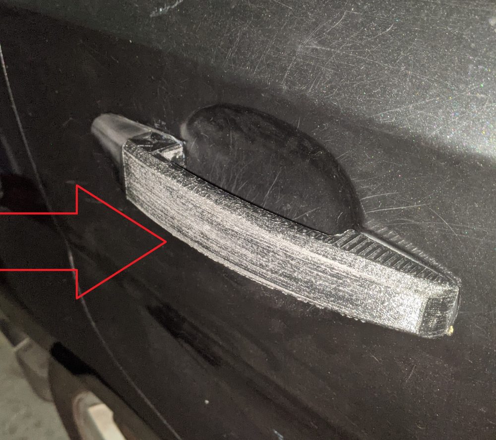 Daewoo Kalos Dış Kapı Kolu ABS Baskı 00968