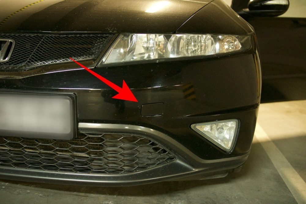 Honda Civic Ön Çeki Kapağı ABS Baskı 00801