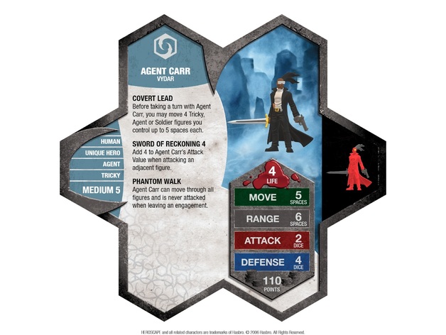Agent Carr Heroscape Özel