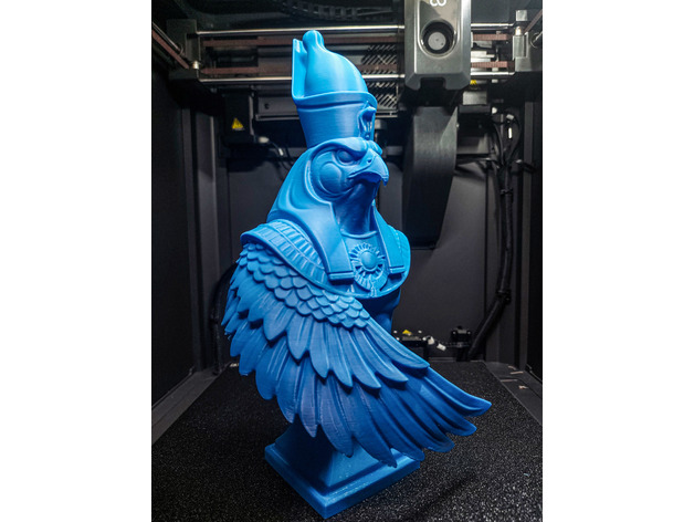 Antik Mısır Horus Büstü STL Şahin Tanrı 3D Baskı Mitoloji Masa Sanatı