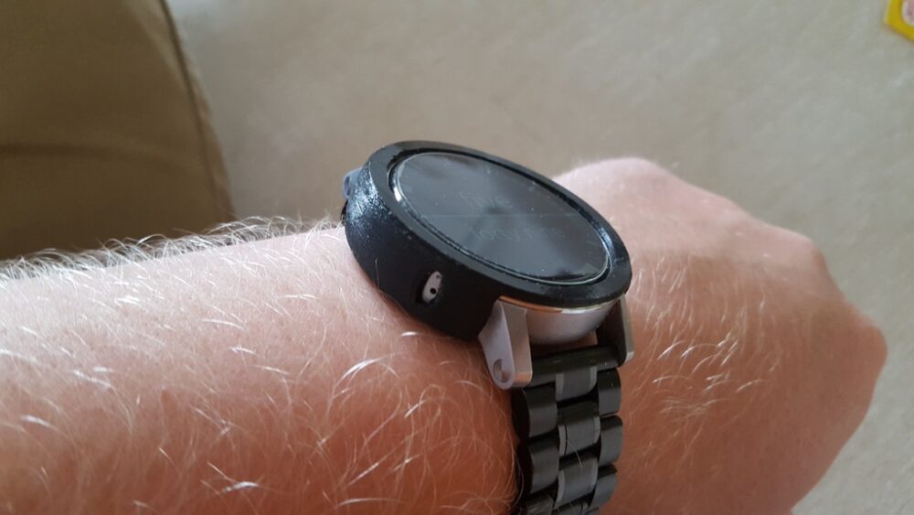 Moto 360 2 Nesil Koruma Braketi ABS Baskı 01634