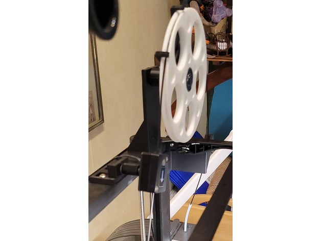 Ender-3 V3 KE için Büyük Tekerlek Filament Kılavuzu