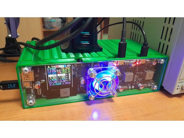Case for feb22store new 16 cell 21700 powerbank + fan mod