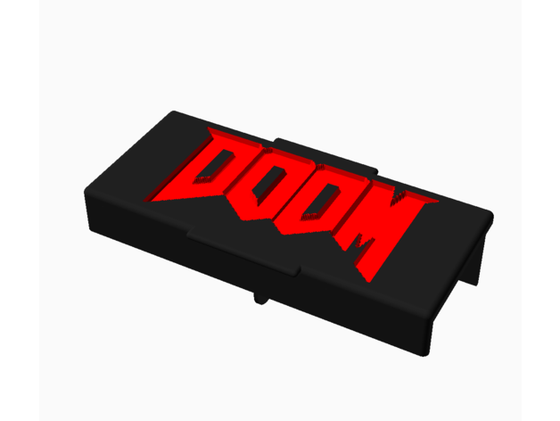 Buruşuk eski Doom oyuncuları için Windows Menü tuşları kapağı