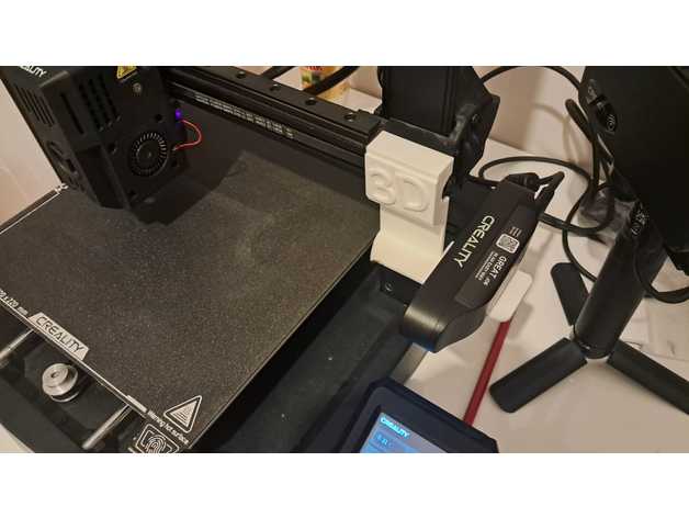 Creality Ender 3 v3 ke kamera tutucu webcam uyumlu