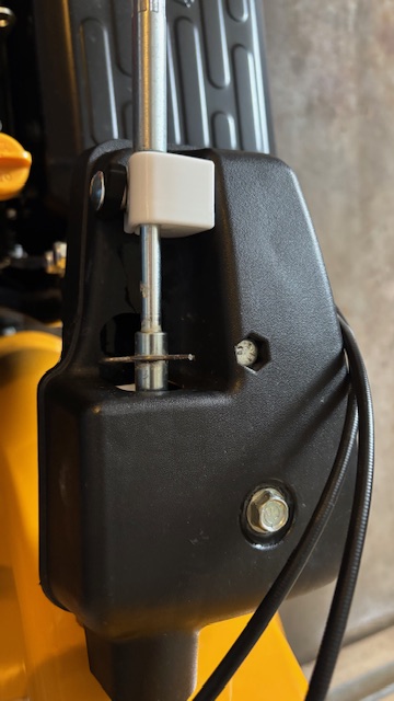 Cub Cadet kar üfleyici kanal sıkılaştırıcı