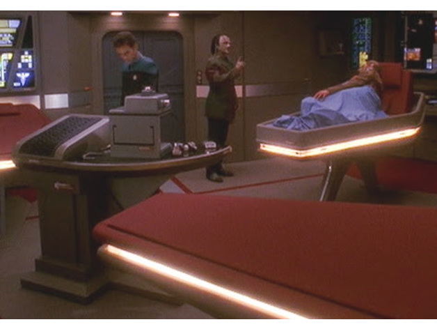 Defiant Tıbbi Yatak ve Çerçeve - Star Trek DS9