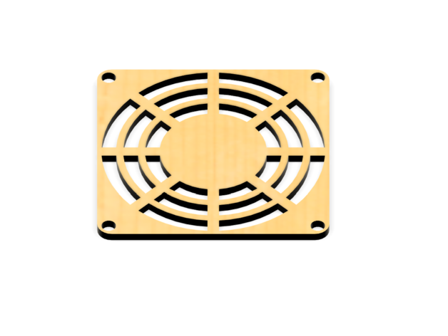 80mm Fan Izgarası