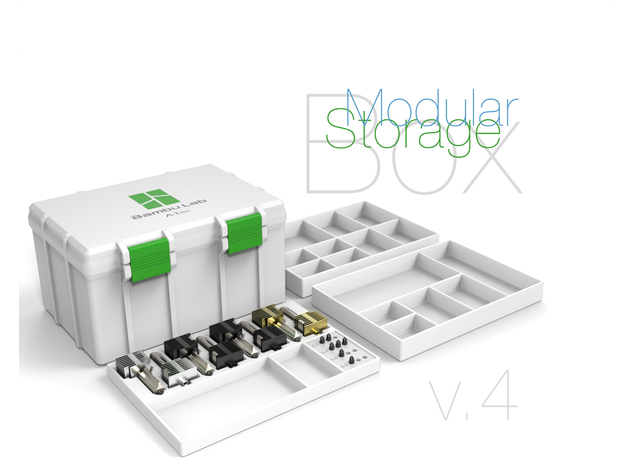 Bambu Lab Modüler Saklama Kutusu v4