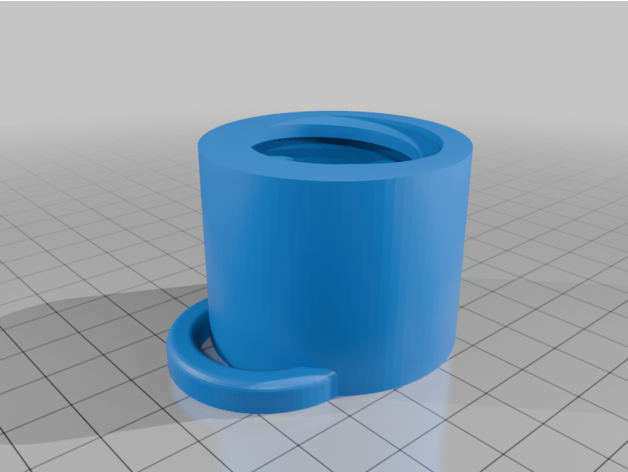 Optimizasyonlu Dişli Kompakt 3D Baskı Küllük