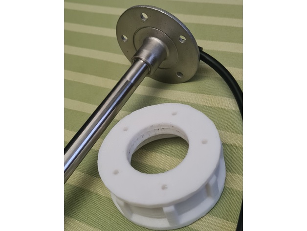 AliExpress gibi yakıt veya su seviyesi sensörleri için DIN 61 Kapak ve adaptör