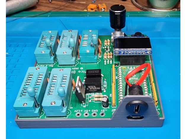 DRAM Test Tepsisi ve USB güç sekmesi