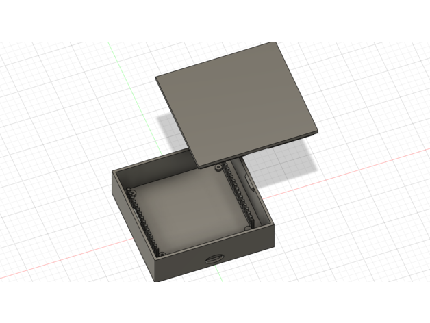 ESP32 geliştirme kartı muhafazası