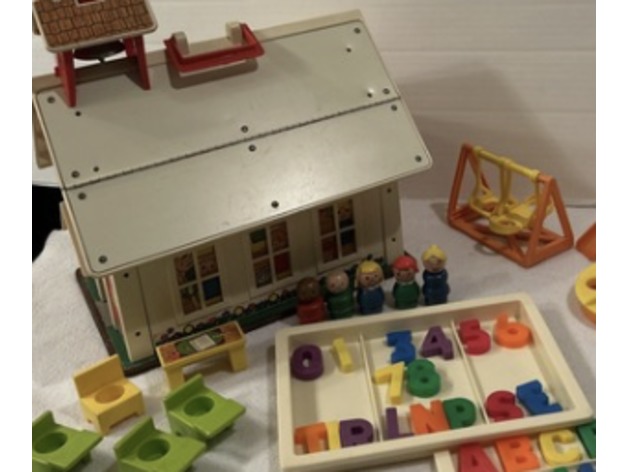 Fisher Price Okul #923 tepsi
