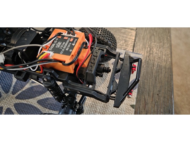 FMS FCX24 Fırçasız Power Wagon tampon adaptörü