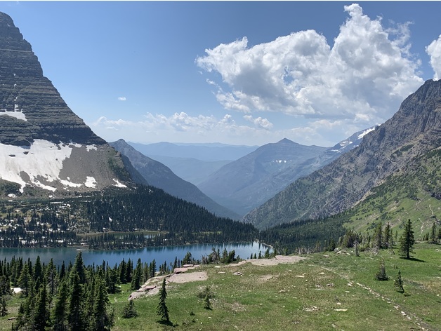 Tam Renkli CMY Litofane -- Glacier National Park