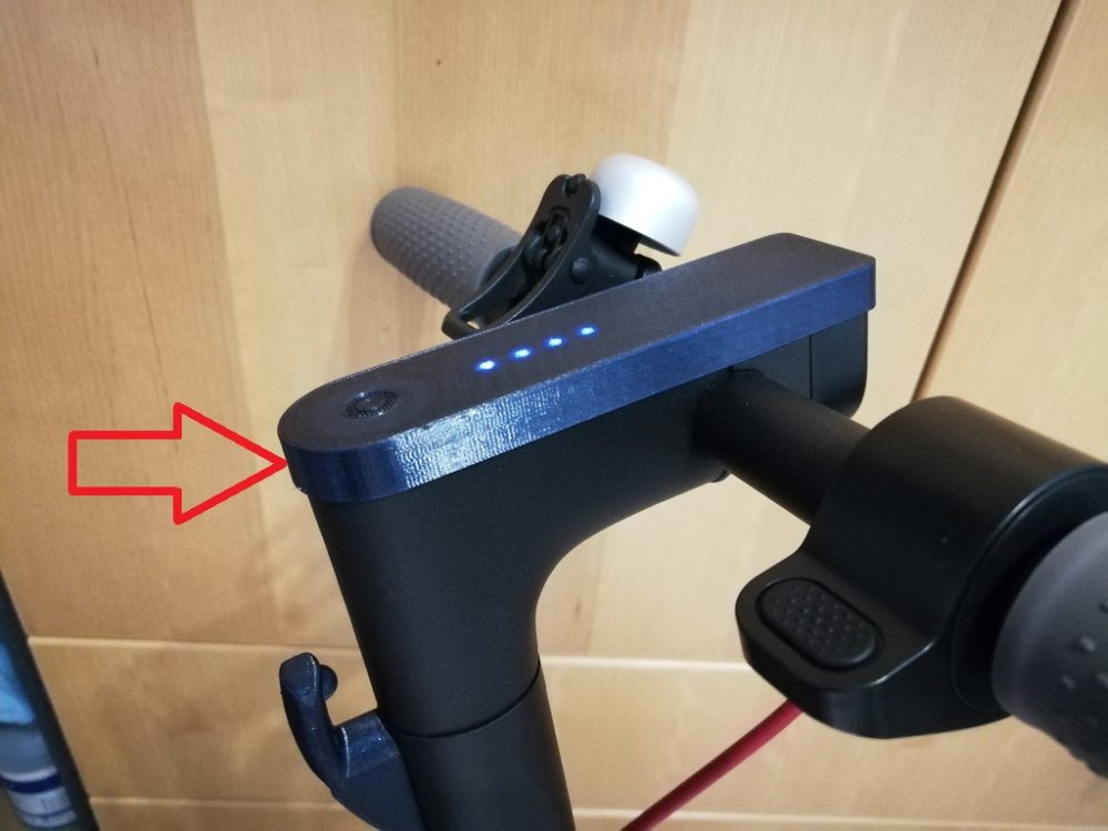 Xiaomi m365 Ekran Koruyucu Kapak ABS Baskı 00612