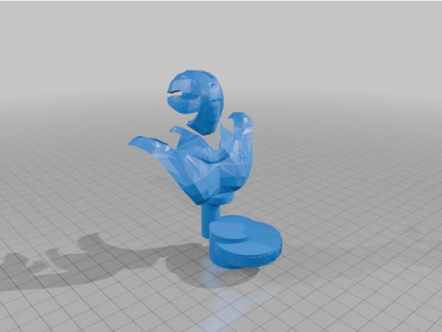 Silah sesi kabartmalı robot minyatürü