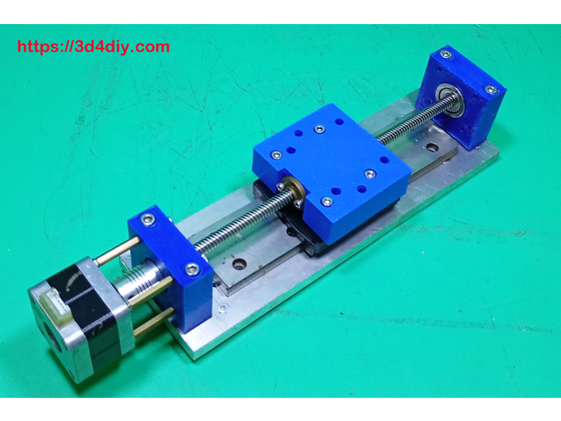 Ev Yapımı Eksen Hareket Kaydırıcısı 42 mm DIY Freze CNC Makinesi
