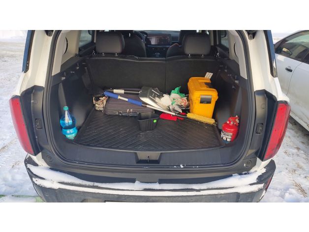 HAVAL H3 Bagajında Artırılmış Kaplar (Cool Dog)