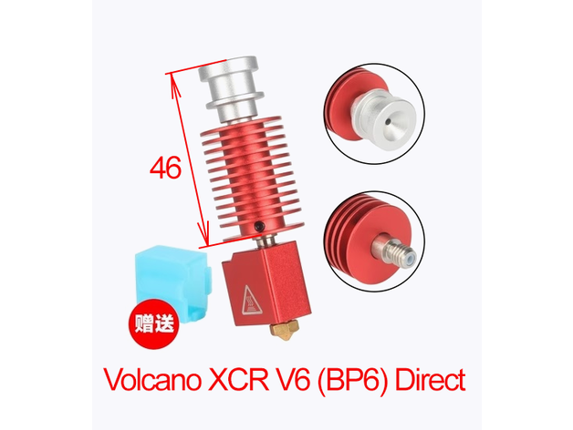 KINGROON KP3S Titan Ekstruder 5015 4015 fan ve MK8, E3D V6, E3D Volcano (bltouch destekli) ile