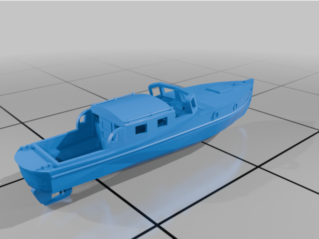 Kriegsmarine Kaptan Gig 9m