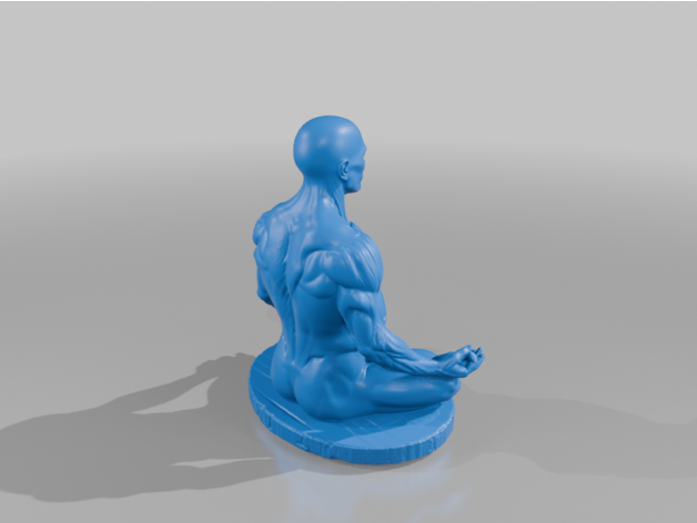 Meditasyon yapan adam