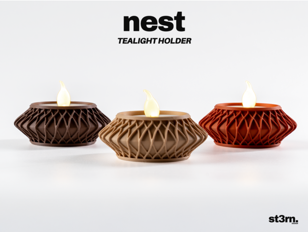 Nest ⬝ Tealight Tutucu