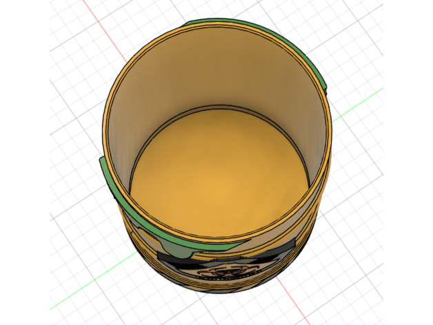 PETS POOP Biyolojik Tehlike Varili Yazdırılabilir STL 3D Model