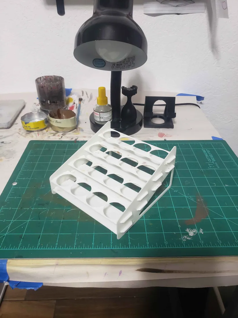 minyatürler için Prinable Pro Akrilik Boya tutucu