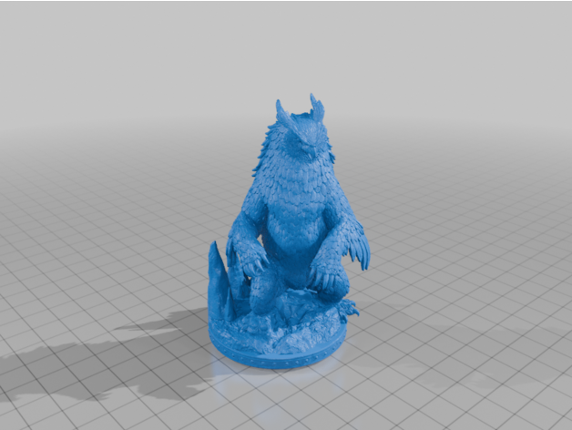 Regina the owlbear dev
