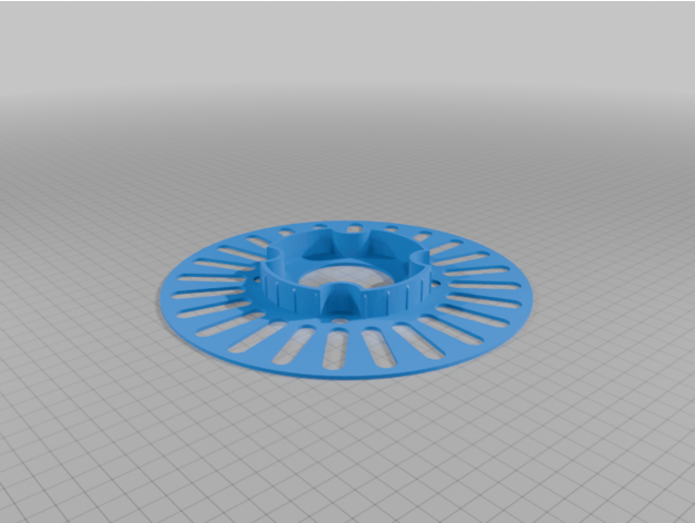 ROSA3D Dolumları için Yeniden Kullanılabilir Makara Flanşları