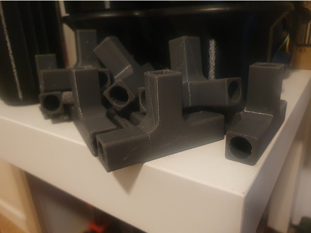12mm yuvarlak profil bağlantısı