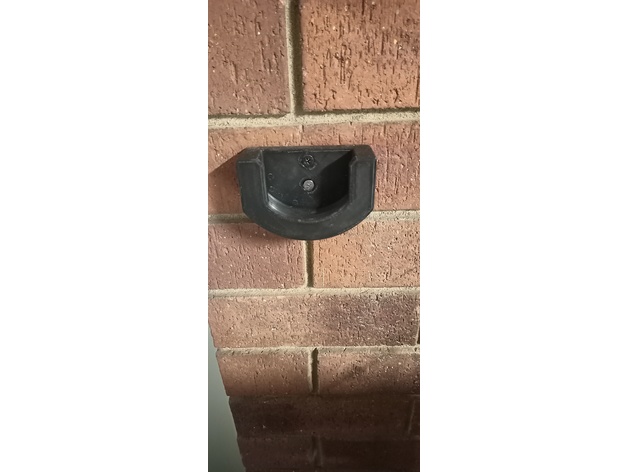 Ryobi 18V pil şarj cihazı duvar montaj tutucu (minimalist)