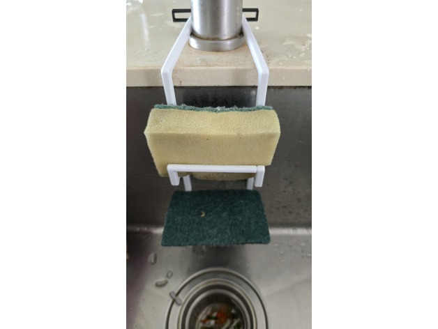Mutfak lavabo musluğu için Sünger Rafı