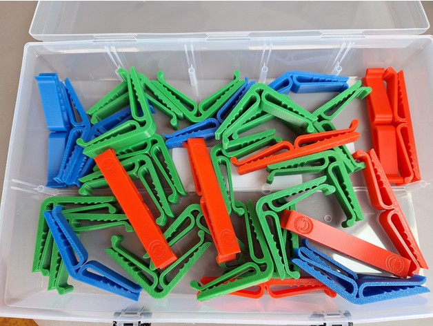 Güçlü Karton Ev Kelepçeleri (2-6mm) Stabile Kartonhaus Klemmen (2-6mm)