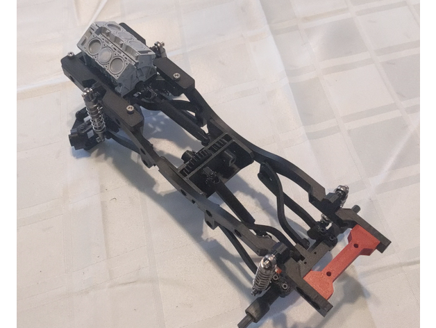 1/16 Toyota Tacoma Çalışan V6 Eklentisi