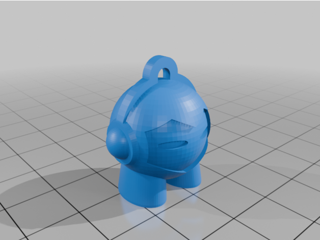 3D Hubs Marvin Kaskı Sırtlı - Anahtarlık