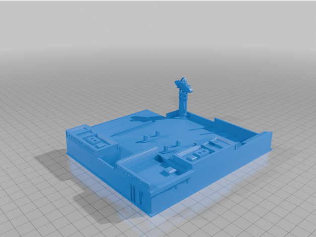 6mm Benzin İstasyonu (6mm Savaş Oyunu İçin)