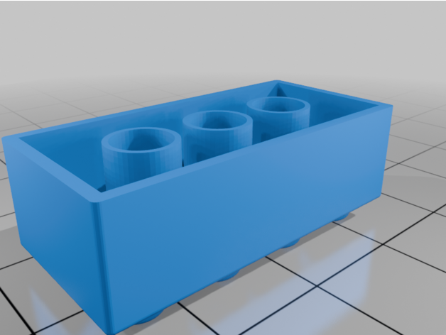 2 x 4 Lego Tuğla Anahtarlık