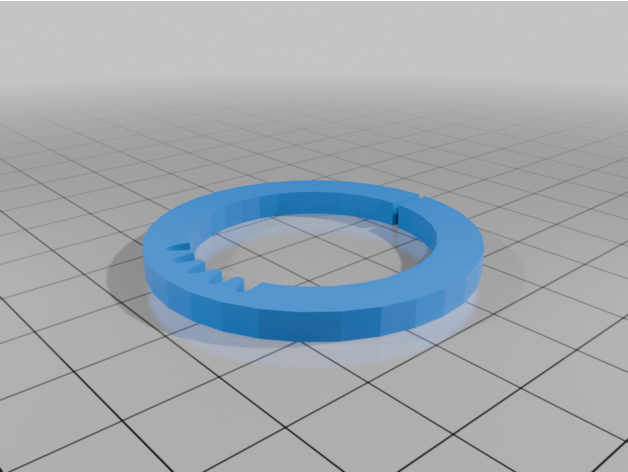 3D filament tutucu halka