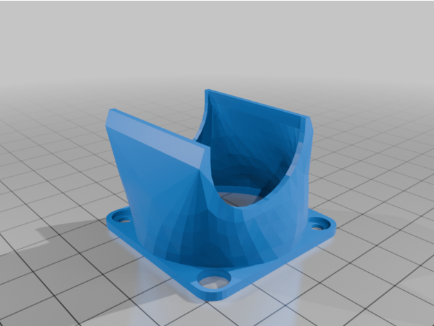 Anycubic Chiron Volcano V6 Hotend Fan Kanalı