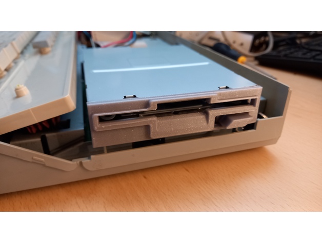 ATARI ST Tarzı ön panel ve düğme TEAC FD235 disket sürücü için - kısa düğme kutusu